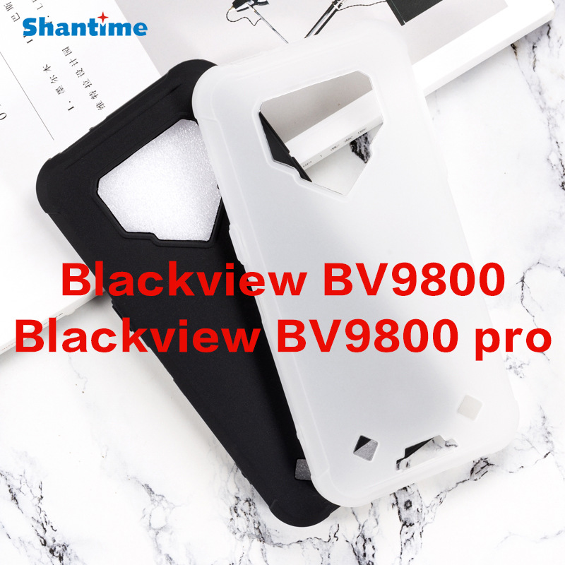 适用Blackview BV9800手机壳翻盖手机皮套TPU布丁套软壳