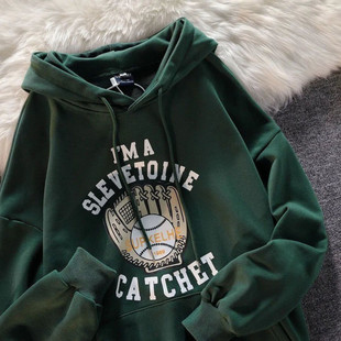 美式复古印花卫衣American Retro Sweatshirt