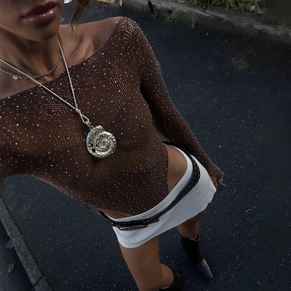 brand sexy knitted rostometer