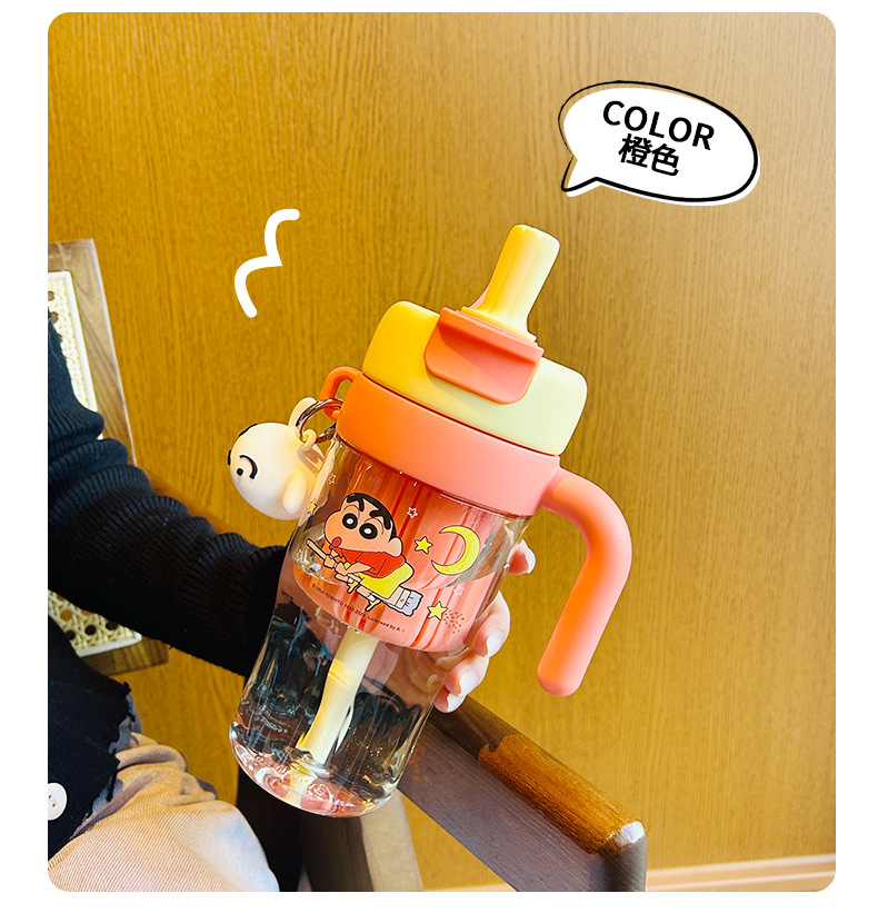 女生高颜值吸管杯子茶水分离tritan水杯耐高温2