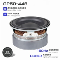 50MM 2inch フルレンジスピーカー 4 オーム 3 ワットネイティブラバーエッジ PP キャップ小型スチールキャノンラウンド外部磁気ホーン