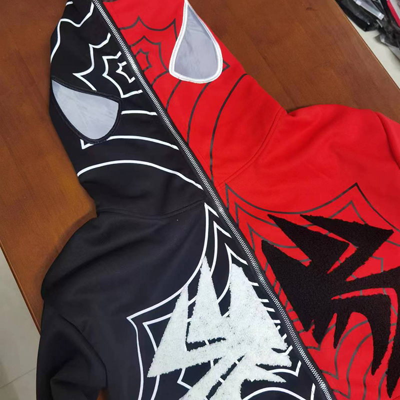 Embroidered print jacket