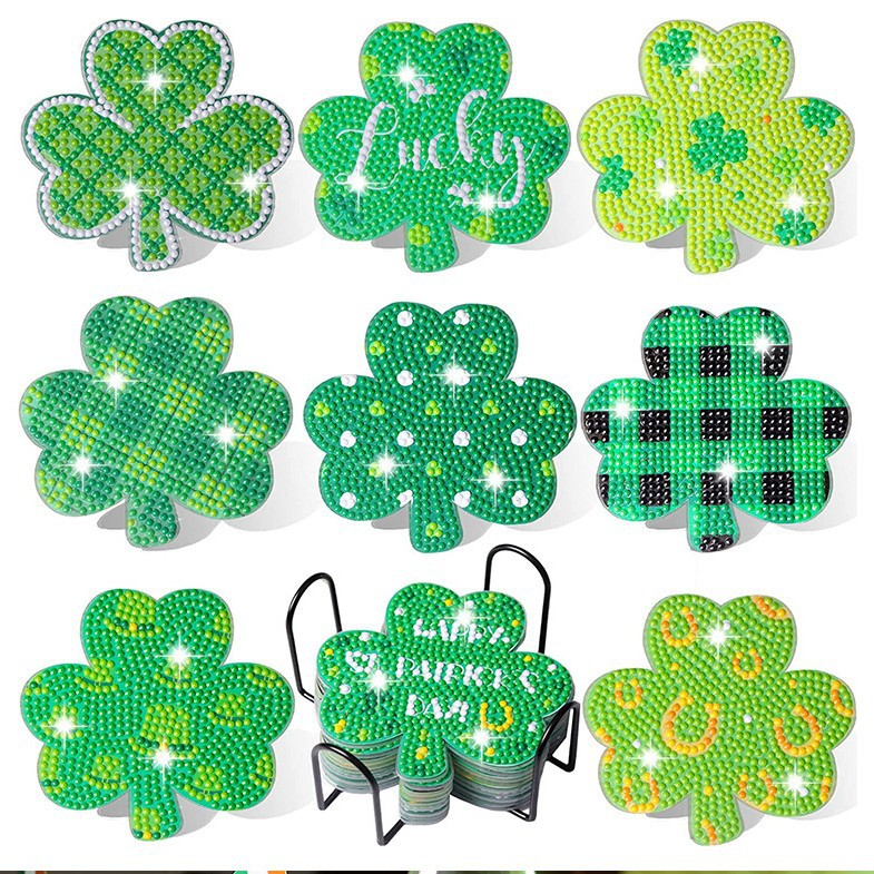 Ventas calientes nórdicas de pintura de diamantes vasos de girasol ramo 5Ddiy hecha a mano acrílico vasos de mampostería adhesiva creativa