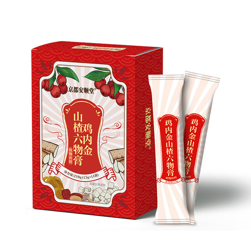 Baby Hawthorn Chicken Golden Chinese Yam Hawthorn Six Herbs Paste Children's Six Herbs Paste Regulating Appetite Stomach Accumulated Food Rod Paste