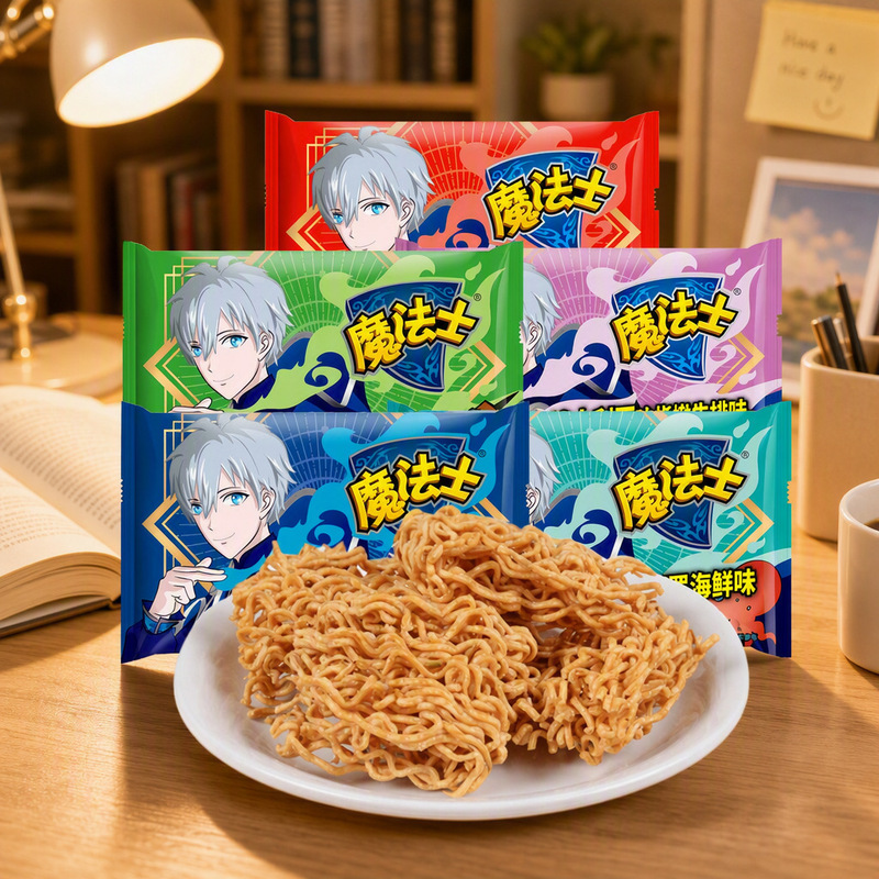 Magician Crispy Noodles 20g Puff Snacks Multi-Flavor Casual Nostalgic Snacks Wholesale and Dropshipping Snacks to Satisfy Cravings Magician Crispy Noodles 20g Puff Snacks Multi-Flavor Casual Nostalgic Snacks Wholesale and Dropshipping Snacks to Satisfy Cravings