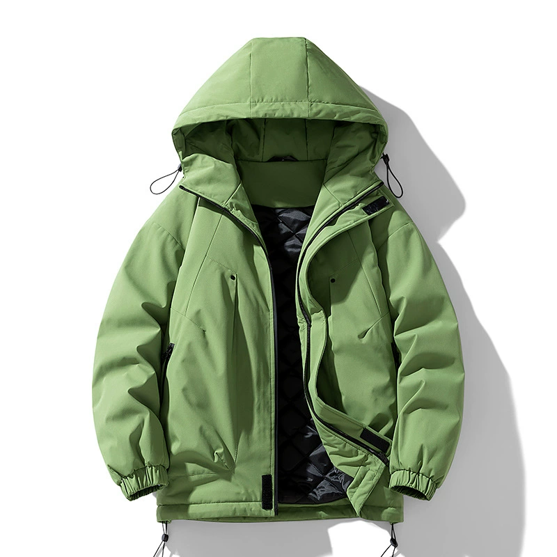 Узкий пуховик oversize унисекс, утепленная зимняя куртка с капюшоном, несколько цветов, размеры S–3XL