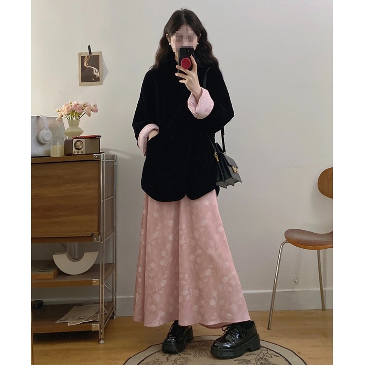 Retro velvet jacket