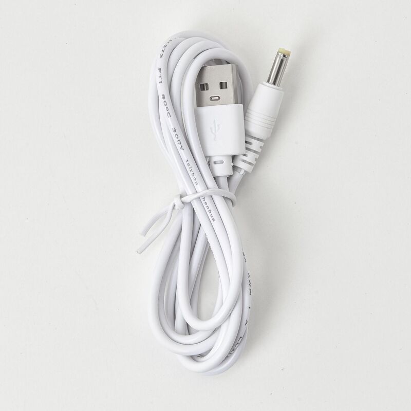Manufacturer Produces USB to Dc Charging Cable with Round Hole 4017 Charging Cable 1m White 4.0*1.7 Charging Cable 2A