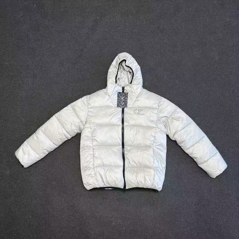 Cross-Border Winter Fashion Trapstar Cotton Jacket with Embroidery on the Back, Men's Thickened Stylish Outerwear Cotton Jacket Cross-Border Winter Fashion Trapstar Cotton Jacket with Embroidery on the Back, Men's Thickened Stylish Outerwear Cotton Jacket