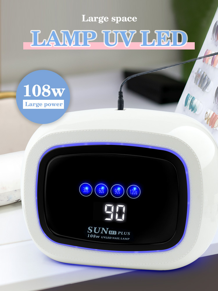 SUN H5PLUS Jel Oje için UV Lambası, Hızlı Kuruyan Tırnak Kürleme Jeli, Tırnak Sanatı Makinesi.