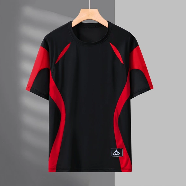 8827 black and red clean top