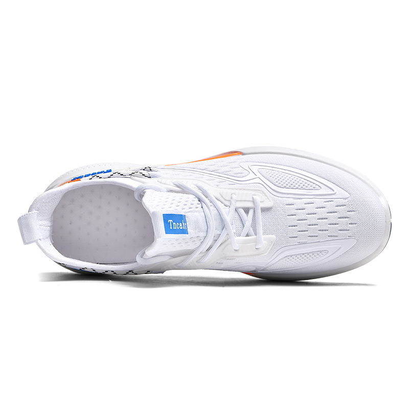 Comercio exterior de alta calidad para hombres de verano baja red transpirable zapatos para correr suela gruesa amortiguadora zapatos deportivos casuales de entrenamiento cómodos