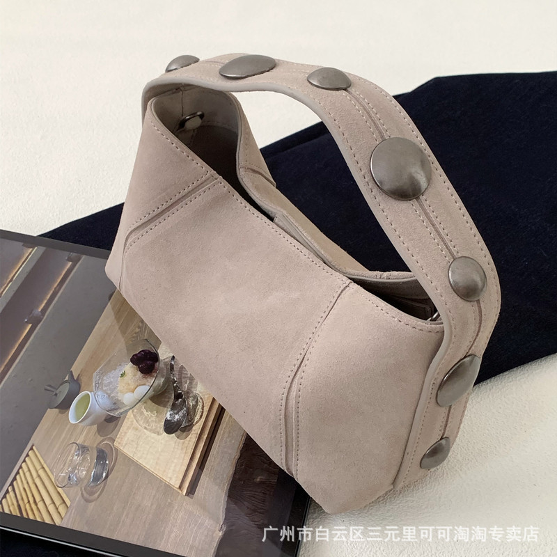 小众复古简约磨砂牛皮托特包女2025新款慵懒风通勤百搭斜挎手提包|undefined