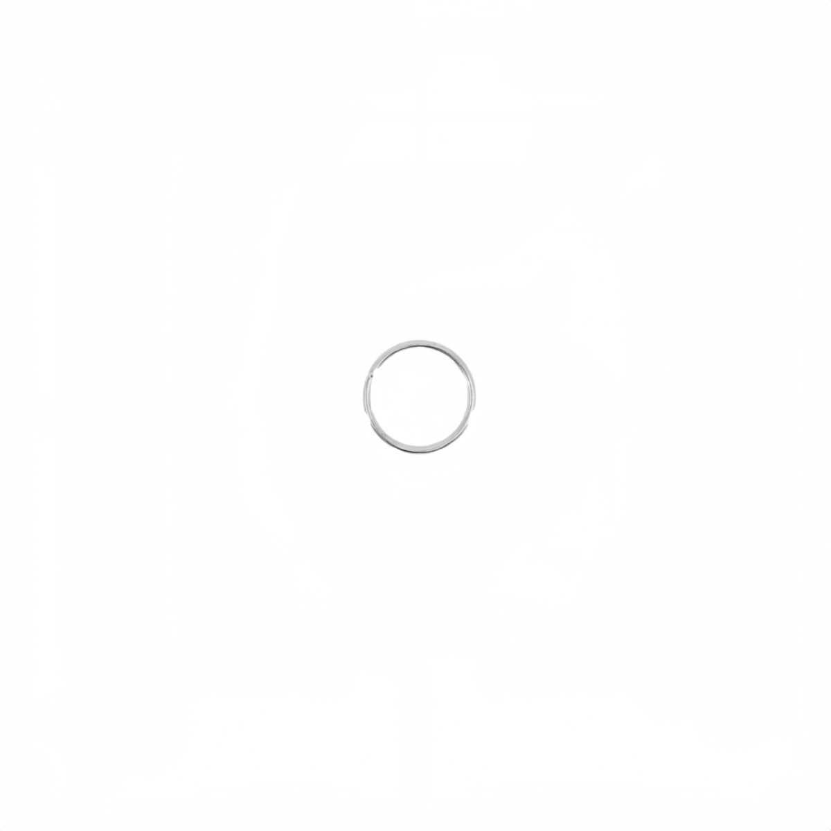 Círculo plateado 14*14mm48 #