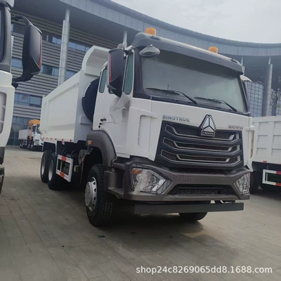 In-Stock Howo Dump Trucks, Engineering Transport Trucks, Heavy-Duty African Self-Loading Trucks for Export