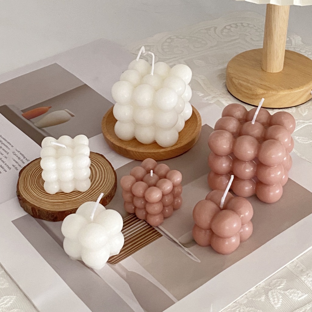 Cubo Rubik Candle Candle Art Decorativo de Alta calidad