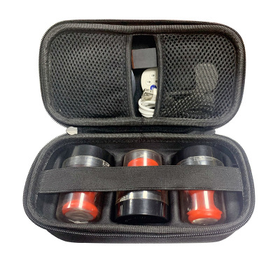 公司财务发票印章收纳包 便携式多功能U盾私人印章印泥公章收纳盒|ms