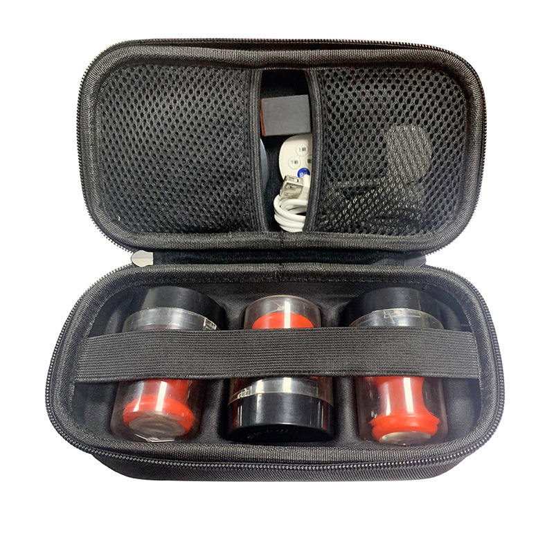 公司财务发票印章收纳包 便携式多功能U盾私人印章印泥公章收纳盒|ms