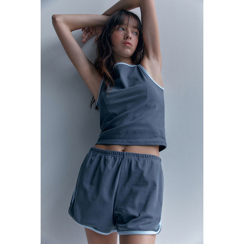 Casual Shorts Women's Loose Bottoming Outer Wear Sports Home Clothes Elastic Waist Early Style