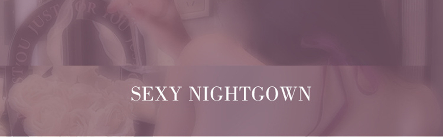 Halter Neck Plus Size Babydoll Nightdress with Side Slits, Black Polyester — detail image 1