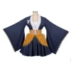 [22124] Yizhisu women's COS clothing (kimono+library+wool apron+skirt)