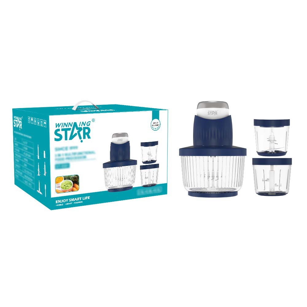 Ajo doméstico transfronterizo de la estrella ganadora que hace la máquina de cocina tres en uno multifuncional