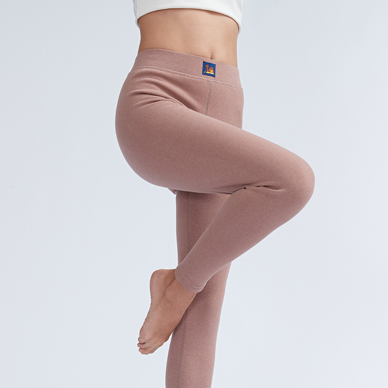 카키 여성-카멜 바지