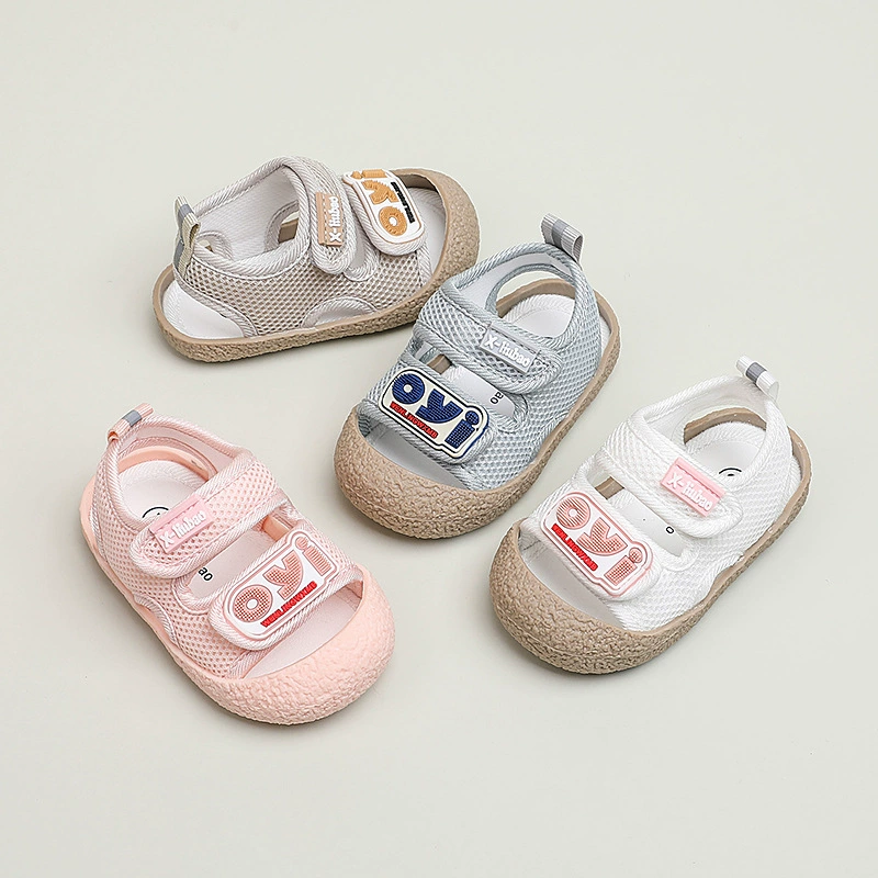 Xiao Libao Лето 1-2-3 детские сандалии резиновые нескользящие мягкие ножки