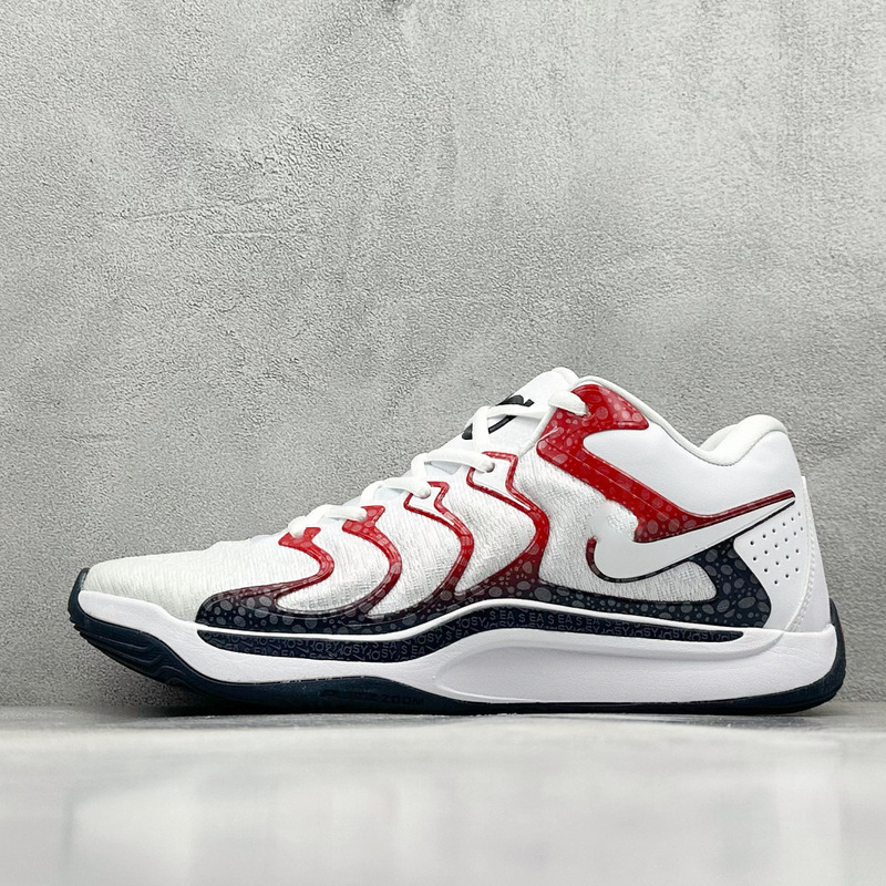 Cross-Border Kd17Ep Durant 17Th Generation Basketball Men's Shoes Air Cushion Practical Wear-Resistant Anti-Slip Breathable Shock-Absorbing Mandarin Duck Sneakers