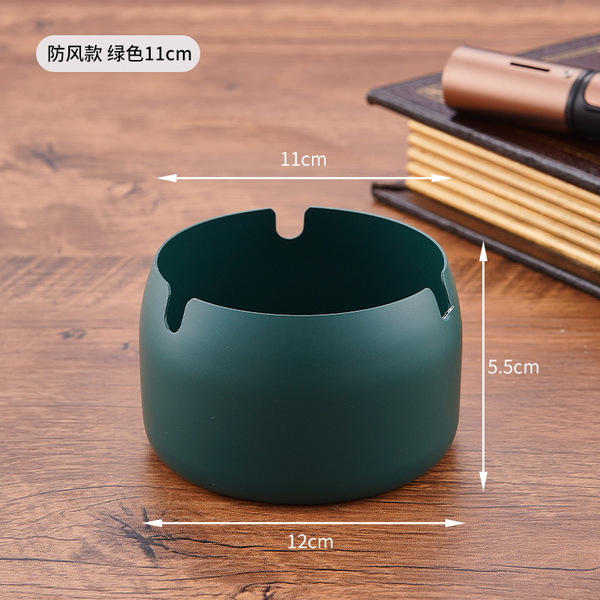 windproof ashtray stainless steel for hotel for commercial use