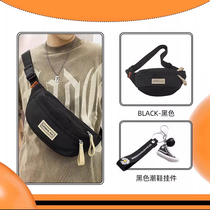 Black (with trendy shoe pendant)