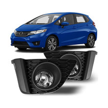 跨境热销适用于本田飞度Honda jazz/fit 2014-2017卤素前雾灯总成