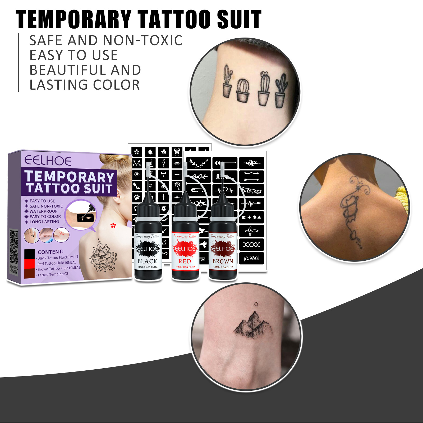 EELHOE Juice Tattoo Set Design 11