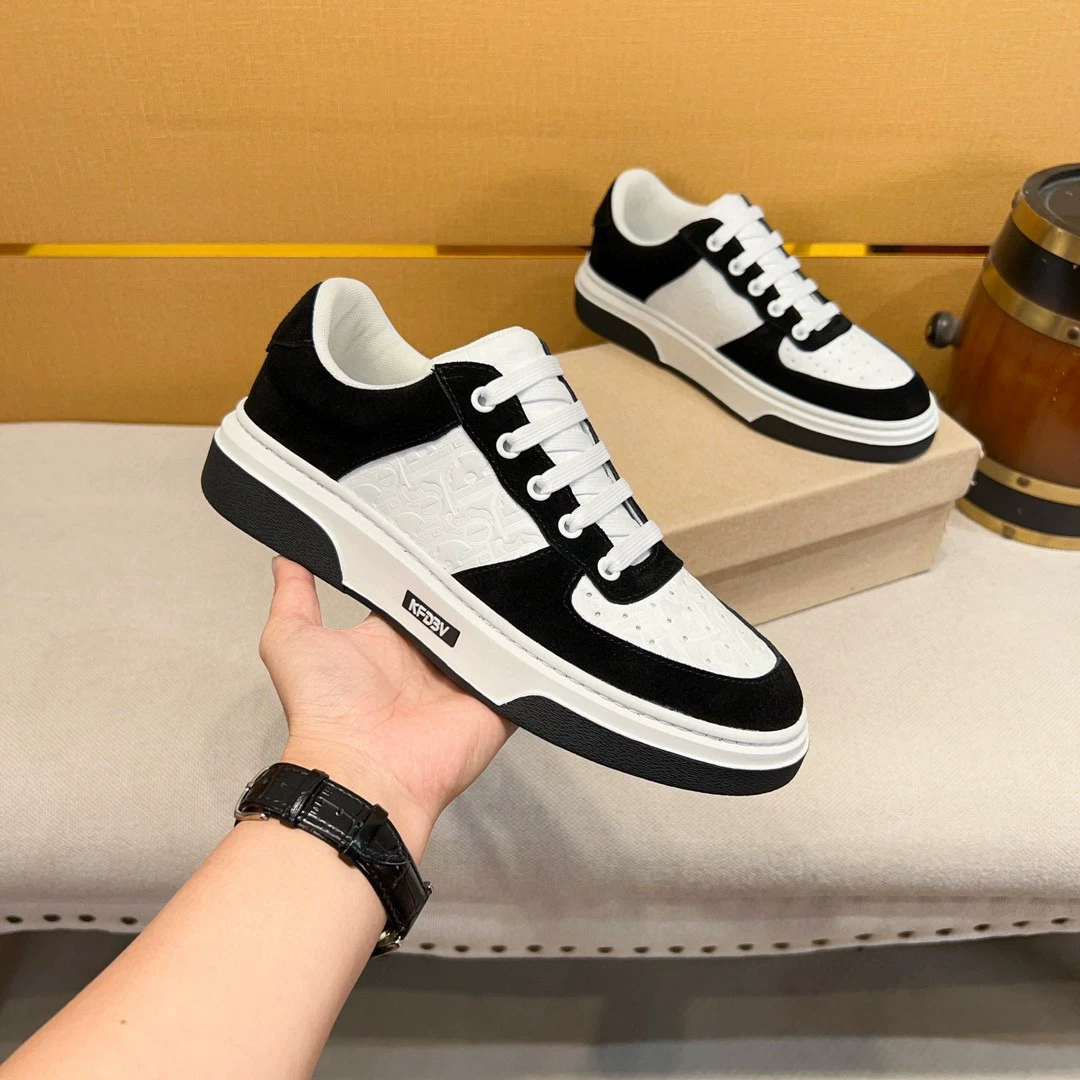 Cool Cool Xiu European Station мужская обувь кроссовки 2024 года бренд воловья кожа парикмахер