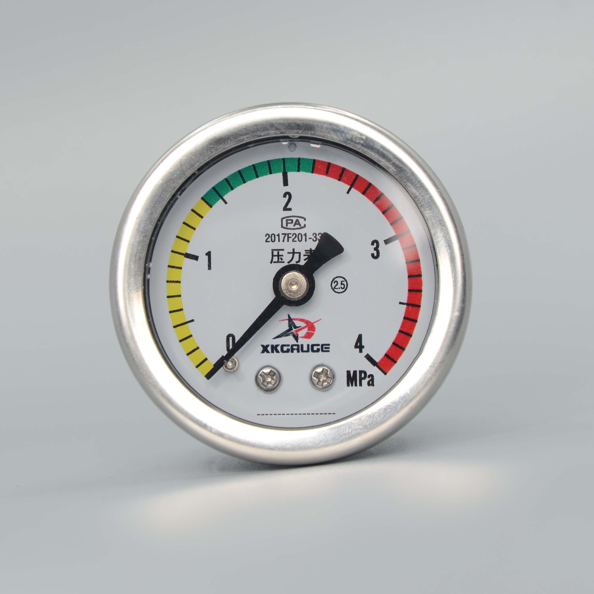 YN4040/2500公斤4-25MPa轴向型防震机床润滑油泵专用压力表高压