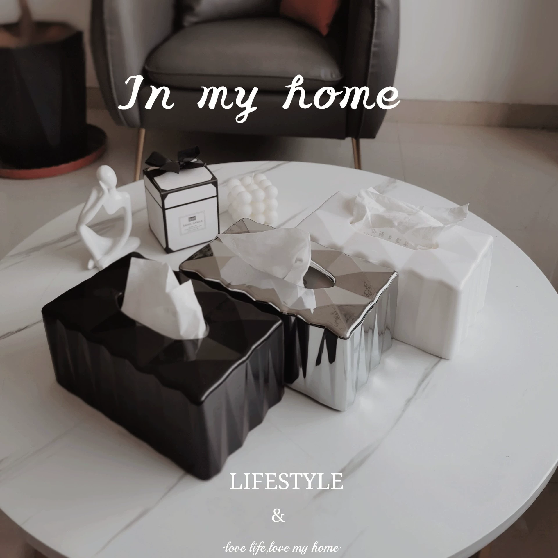 纸巾盒抽纸内置弹簧客厅家用餐厅轻奢设计高级感高档创意简约现代