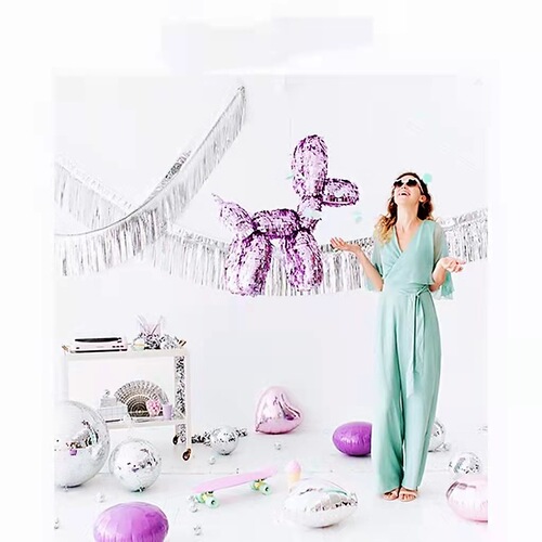 Rain curtain party background decoration tassel door curtain wedding decorations decorative wedding props 2 meters high 30CM
