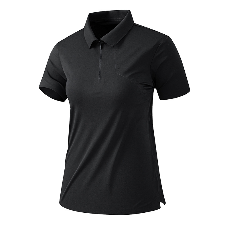 Playera Polo de Manga Corta de Nylon, De Secado Rápido, Transpiración, Sensación Fría image 7
