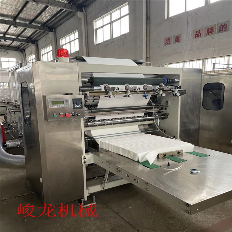 生活常用一次性美容柔肤巾设备 全自动棉柔巾生产线