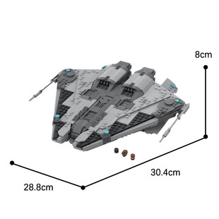 C6850 1:250 Scale Fighter with Interior and Retractable Landing Gear 1319 Particle Count