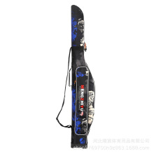 125米双层大肚渔具包手提伞包肩背加厚鱼竿包矶钓大肚钓鱼包