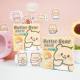 Internet Red Butter Bear Cartoon Character Cute Hand Account Refrigerator Wall Luggage Creative Decorative Sticker