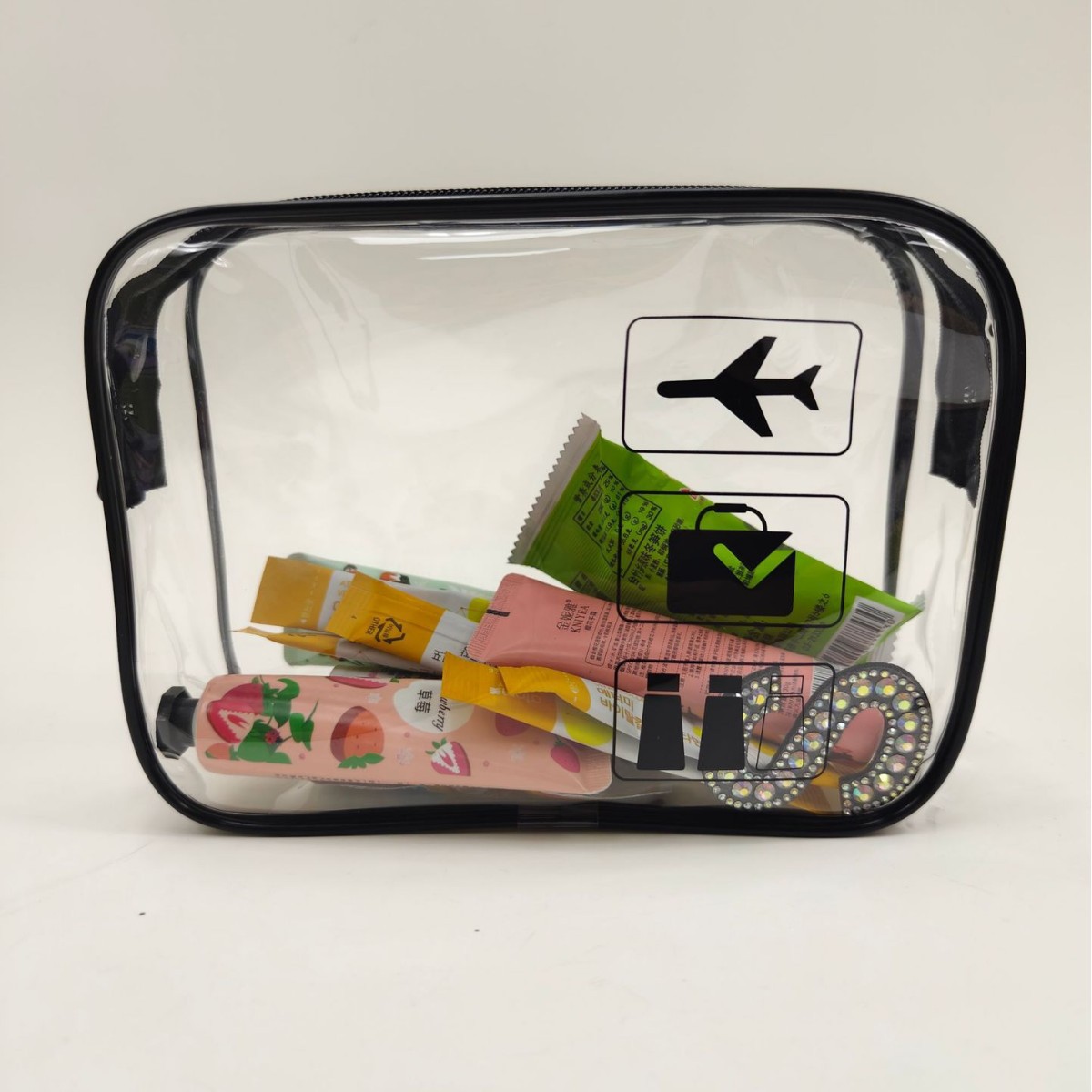 검정색으로 인쇄된 핸즈프리 모델