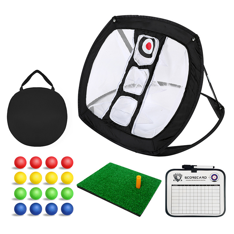 Venta caliente transfronteriza práctica de golf traje de red de corte Rod Net Golf Net plegable fuente de red fábrica al por mayor