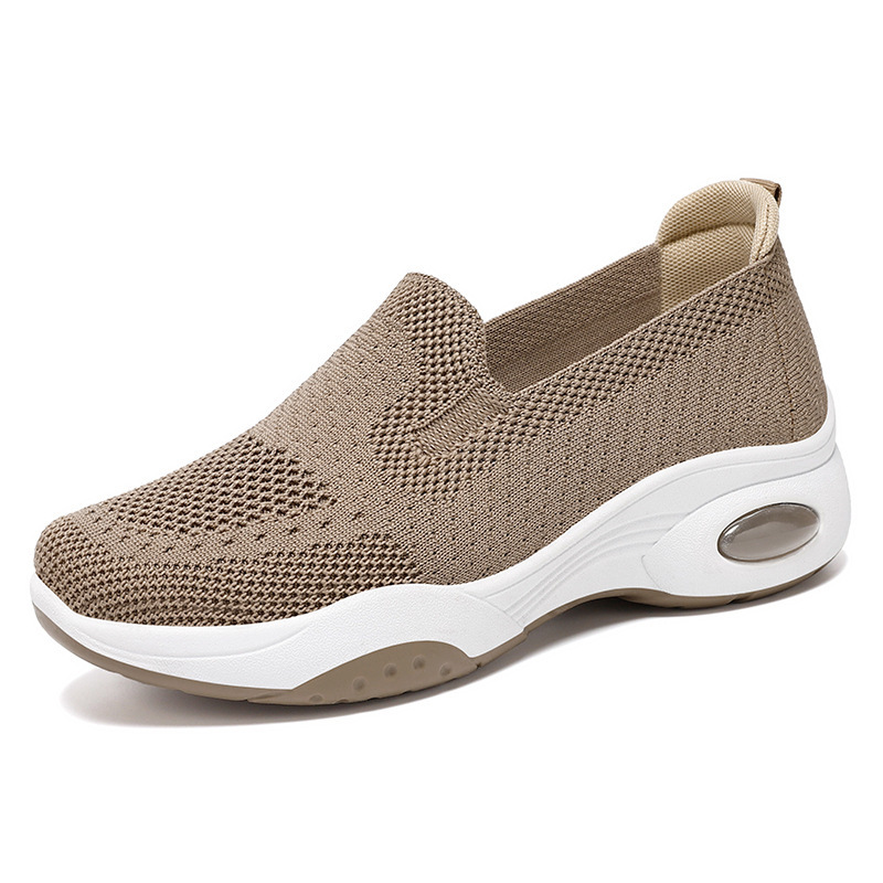 Zapatos de mujer 2026 primavera zapatos de tela transfronterizos zapatos de mujer zapatos casuales tejidos con una sola sola sola sola image 10