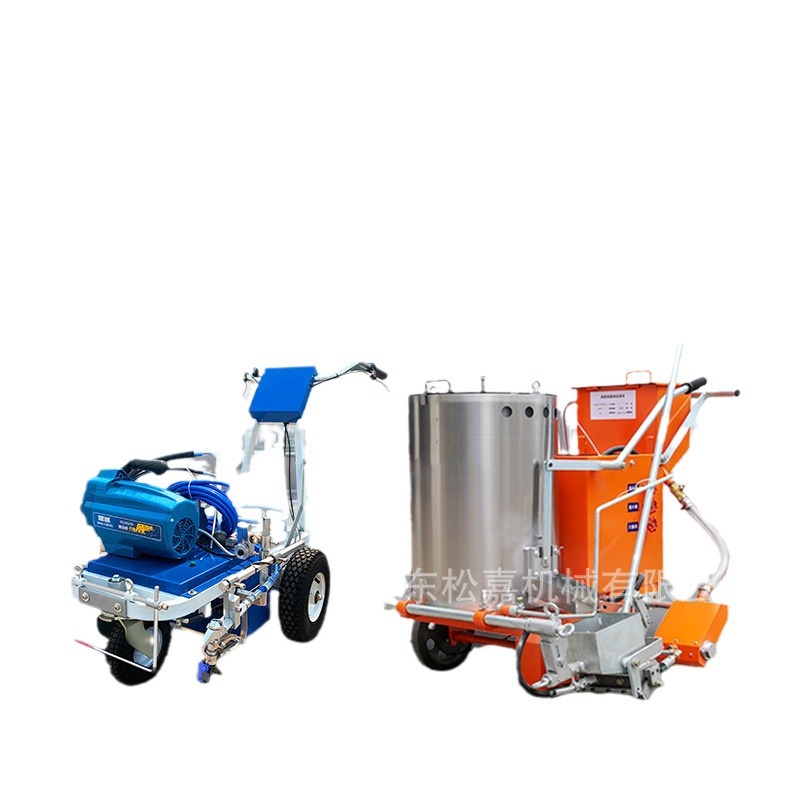 máquina multifuncional de trazado automático de carretera de alta velocidad de fusión en caliente máquina de trazado de carretera de alta velocidad de pulverización manual de línea de tráfico