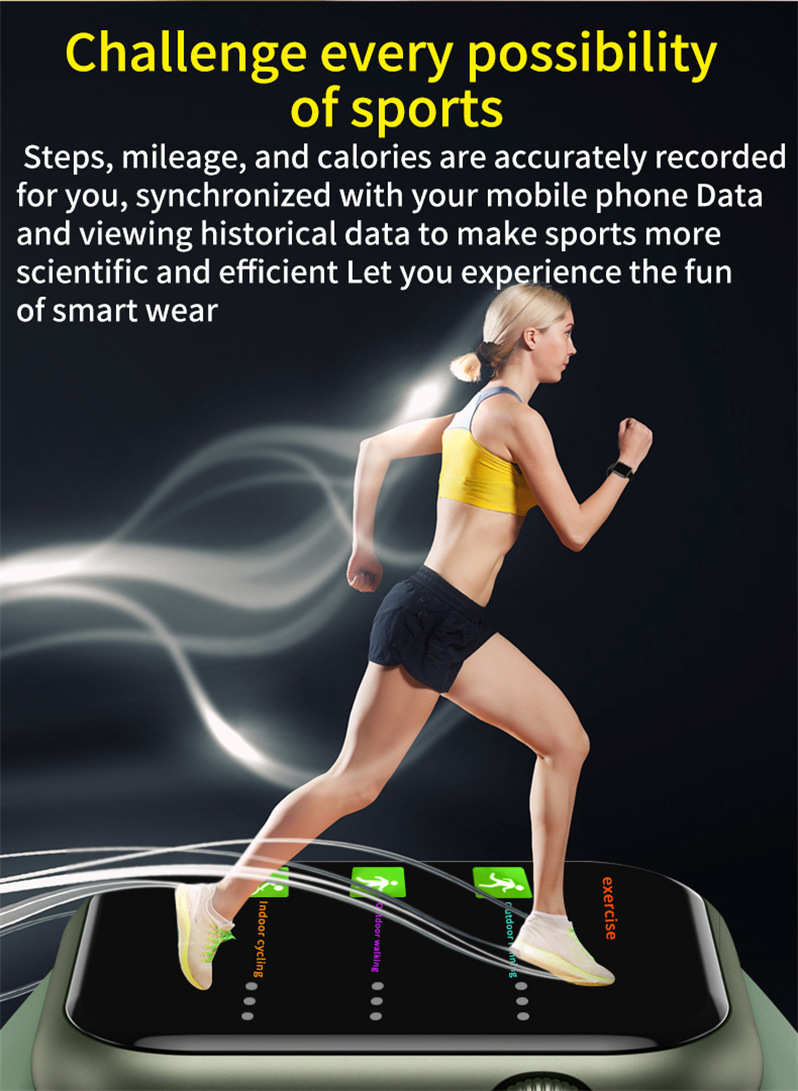 Smartwatch i8 PRO MAX with incoming call reminder, step counting, health monitoring, sleep and fitness wristband factory wholesale undefined