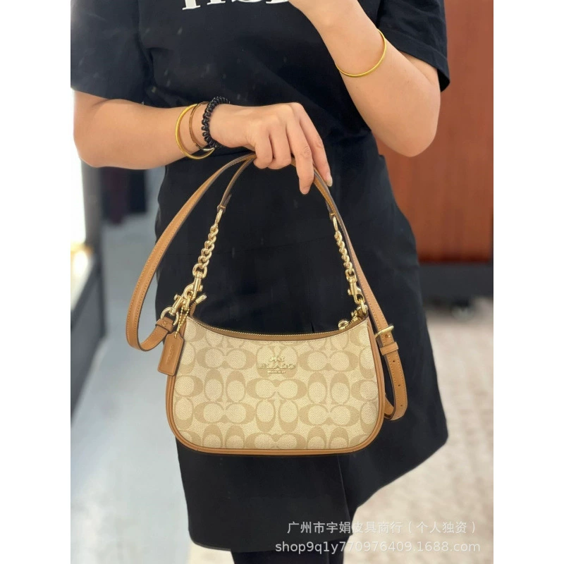 Высококачественная версия той же модели от фабрики Guangzhou Yujuan Leather Goods Firm, новая сумка Teri Crescent для подмышки Kou, европейский стиль 2025