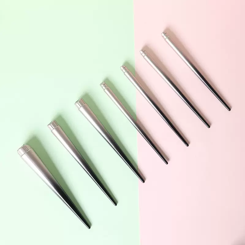 Two-color plastic brush, handle, accessories, ready-made product, gradient, wholesale