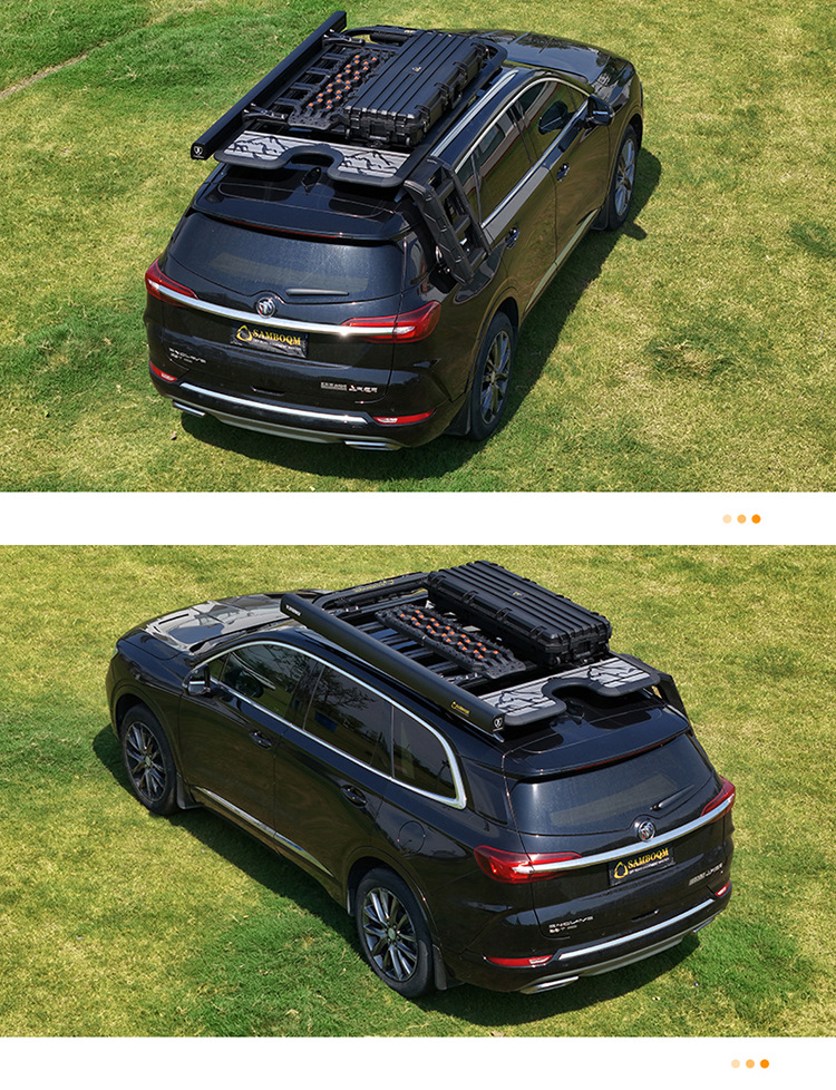 Roof Rack Ladder for Enclave Suv, Outdoor Travel, Self-Driving Tours, Off-Road Modification, Roof Platform